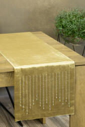 Brightenzi Royal3 bársony asztali futó Arany 35x180 cm (HS390326)