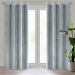 Samanta bársony sötétítő függöny Ezüst 140x250 cm (398413)
