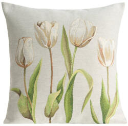 Gobelin párnahuzat nyári virágok motívumával Natúr 45x45 cm +/-5% (454417)