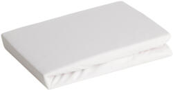  Jersey pamut gumis lepedő Krémszín 120x200 cm +25 cm (409416)