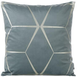 Brightenzi Blink28 bársony párnahuzat Acélszürke/ezüst 45x45 cm (HS391184)