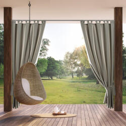 Brightenzi Garden vízálló kerti függöny elkötővel Cappucino 155x240 cm (HS448509)