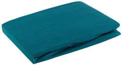  Jersey pamut gumis lepedő Türkiz 90x200 cm +25 cm (397120)