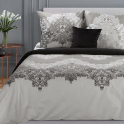 Brightenzi Diva18 pamut ágyneműhuzat Világosszürke 160x200 cm - 70x80 cm 2db (HS424830)