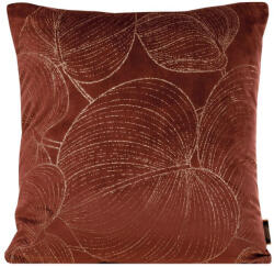  Blink23 bársony párnahuzat Téglavörös/világos arany 45x45 cm (388678)