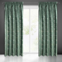  Vilma bársony sötétítő függöny Sötétzöld 140x270 cm (372838)