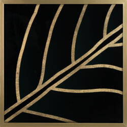  Lili3 falikép Sötétzöld/arany 53x53 cm (394508)