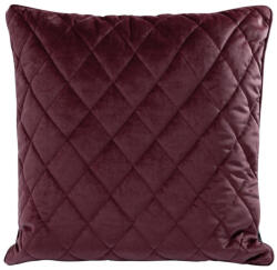  Steppelt bársony párnahuzat töltettel Burgundi vörös 50x50 cm (387716)