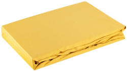  Nova3 pamut-szatén gumis lepedő Mustársárga 140x200 cm +30 cm (371883)