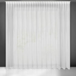  Tonia fényáteresztő függöny fényes mikrohálóból mennyezeti sínhez Fehér 300x270 cm (390072)
