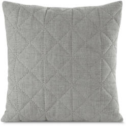  Len2 vászon szerkezetű préselt mintás párnahuzat Acélszürke 45x45 cm (416807)