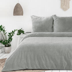  Flano mintás ágyneműhuzat Ezüst 220x200 cm - 70x80 cm 2db (438771)