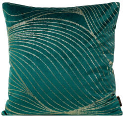  Blink18 bársony párnahuzat Sötét türkiz/világos arany 45x45 cm (388536)
