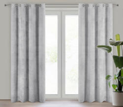 Agis szürke függöny mohair díszítéssel Ezüst 140x250 cm (HS453889)