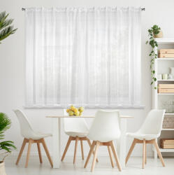  Lucy fényáteresztő függöny voile anyagból Fehér 400x150 cm (434701)