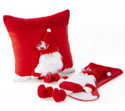 Troll karácsonyi párnahuzat Piros 40x40 cm (372731)