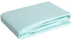  Jersey pamut gumis lepedő Menta 90x200 cm +25 cm (393165)