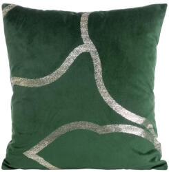  Blink40 bársony párnahuzat Sötétzöld 45x45 cm (395907)