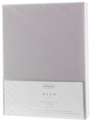  Adela jersey pamut gumis lepedő Világosszürke 220x200 cm +30 cm (429072)