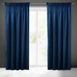  Sibel Pierre Cardin bársony sötétítő függöny Gránátkék 140x270 cm (402302)
