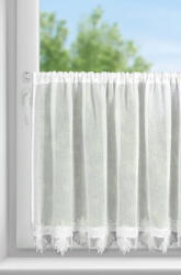 Sophia guipúr csipkés fehér vitrázs függöny 30x150 cm (448808)