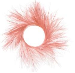  Dekoratív koszorú korall színben (418094)