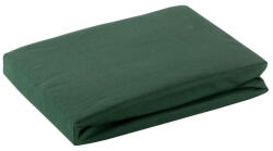  Jersey pamut gumis lepedő Palackzöld 180x200 cm +30 cm (393144)