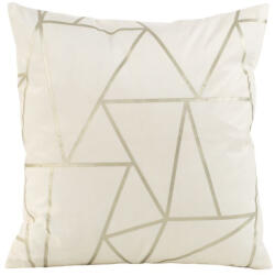  Blink29 bársony párnahuzat Krémszín/világos arany 45x45 cm (391076)