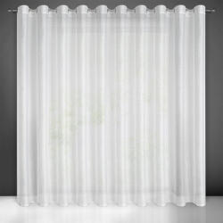 Sibel mintás dekor függöny Fehér/ezüst 300x250 cm (HS386657)