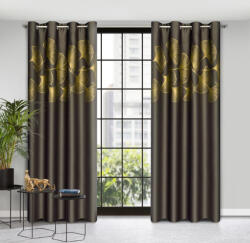 Harmony sötétítő függöny Barna/arany 140x250 cm (HS398908)