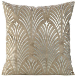  Blink27 bársony párnahuzat Sötét bézs/világos arany 45x45 cm (391013)