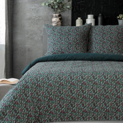 Esprit pamut ágyneműhuzat Palackzöld 200x220 cm - 70x80 cm 2db (431618)