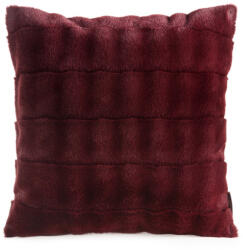  Rabid puha szőrme hatású párnahuzat Bordó 45x45 cm (431792)