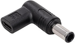 Akyga csatlakozó univerzális tápegységhez AK-ND-C14 USB-C / 6, 5 x 4, 4 mm 20V