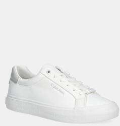 Calvin Klein sportcipő VULC LACE UP TEXTURE FOX - LTH fehér, HW0HW02439 - fehér Női 40