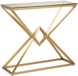 Settimo Consola moderna alama cu blat din sticla Grand 90 x 30 cm (EV070)