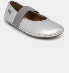 Camper gyerek balerina bőrből Right Kids ezüst, 80025 - ezüst 33