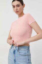 Guess t-shirt női, rózsaszín - rózsaszín XL - answear - 33 990 Ft