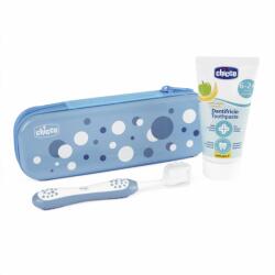 Chicco Комплект за почистване на зъбки Chicco - Син (C0118)