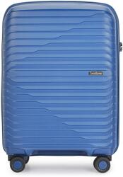 BONTOUR "City" Valiza de cabina cu 4 roti , 55x38x20cm, albastru (130941-Blue) Valiza