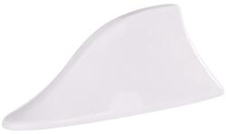 CARMOTION Cápauszony antenna, öntapadó, erősítővel, FEHÉR (CAR58540WT)