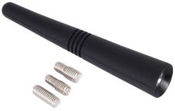 CARMOTION Antenna rúd 9 cm, gumi, adapterek 5, 6, 7 mm, Carmotion (CAR58532)