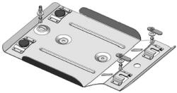 KOLCHUGA Hátsó differenciál acélburkolat Toyota Highlander 2, 5 HYBRID 2019- (KOL1180)