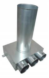 DARCO PRODMAX HÁROMCSATLAKOZÓS SZELEPFOGADÓ DOBOZOK 3x90/160 (SK3x90160)