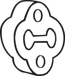 BOSAL Banda cauciuc, sistem de esapament BOSAL 255-170