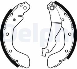 DELPHI Set saboti frana DELPHI LS1969 - statia-auto