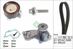 INA Set pompa apa + curea dintata INA 530 0605 30 - statia-auto