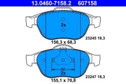 ATE set placute frana, frana disc ATE 13.0460-7158.2 - statia-auto