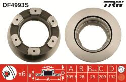 TRW Disc frana TRW DF4993S - statia-auto
