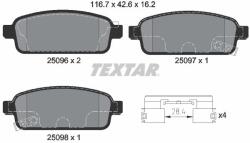 TEXTAR set placute frana, frana disc TEXTAR 2509606 - statia-auto